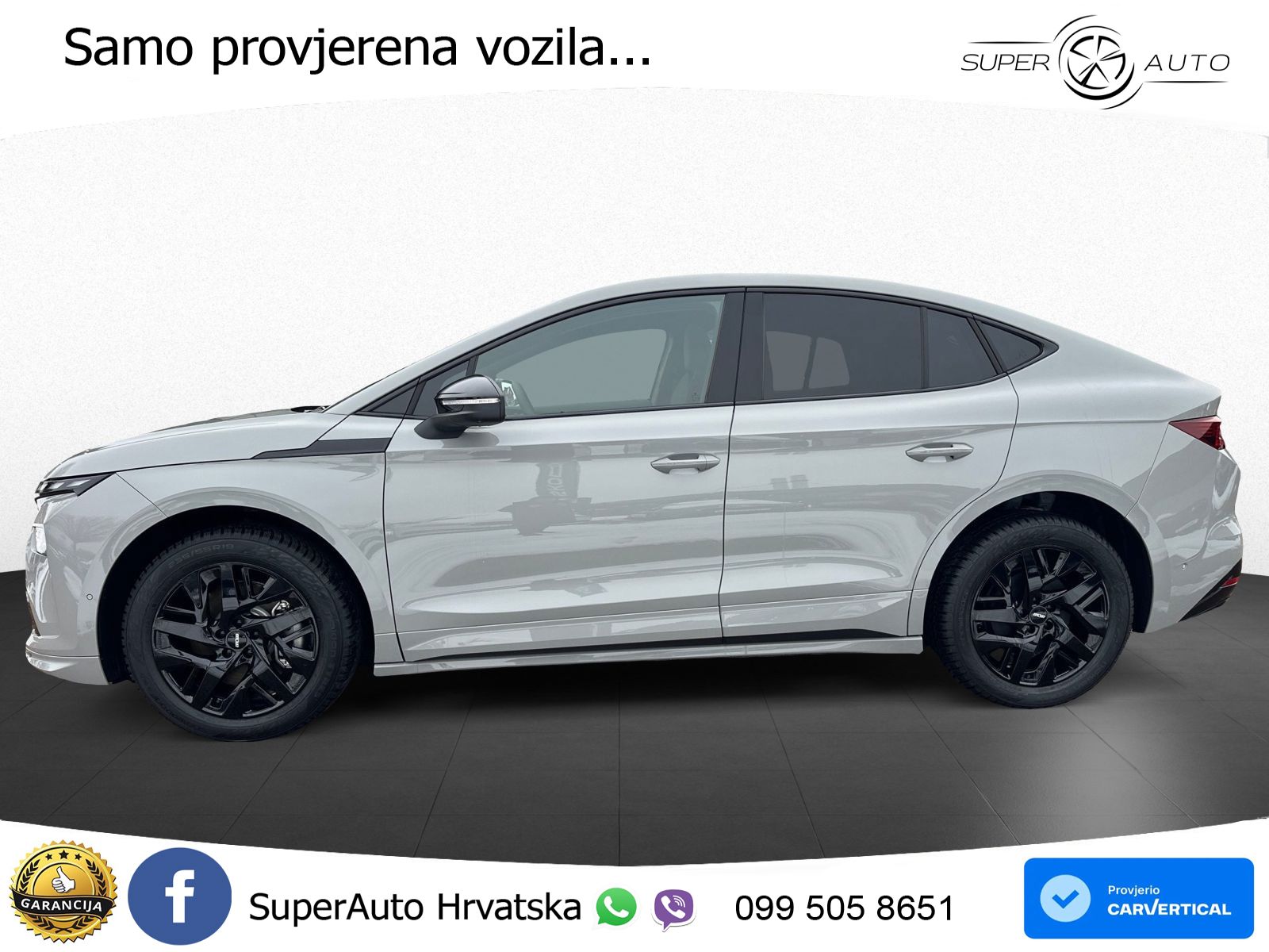 Škoda Enyaq Coupe iV 85 82 kWh (286 KS) SportLine LED+GR SJED+ACC