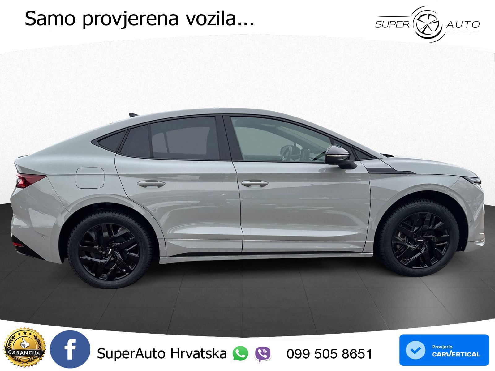Škoda Enyaq Coupe iV 85 82 kWh (286 KS) SportLine LED+GR SJED+ACC