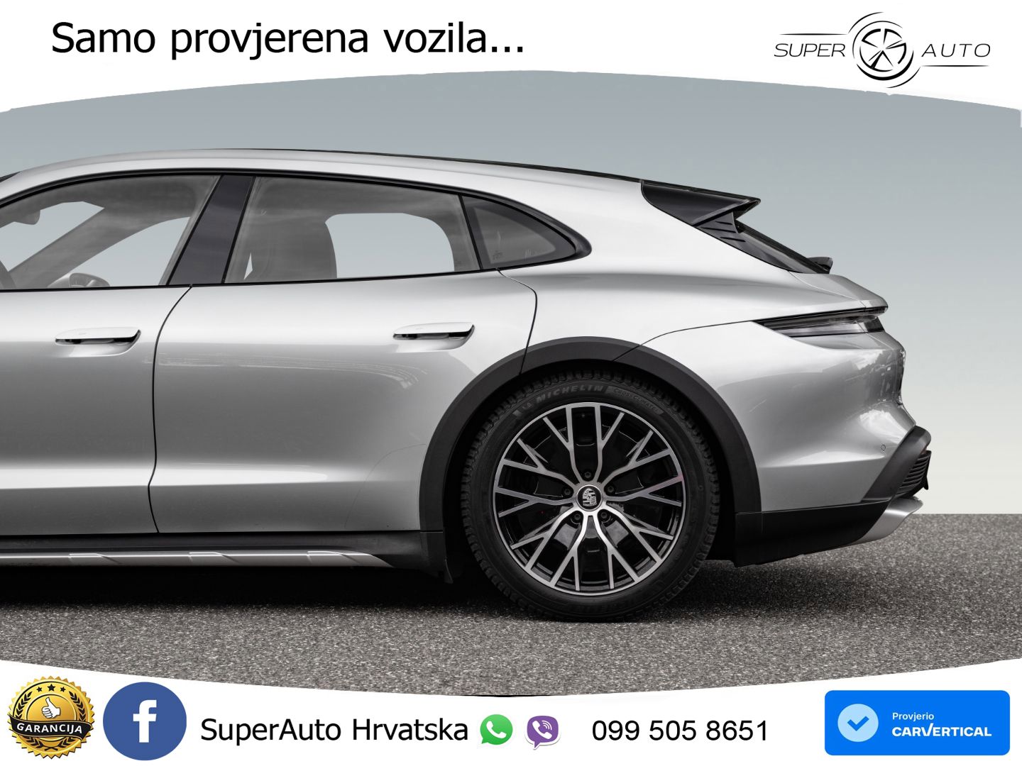 Porsche Taycan Cross Turismo 4 93.4 kWh (476 KS)