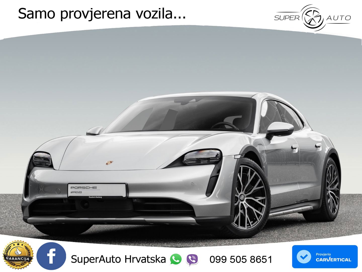 Porsche Taycan Cross Turismo 4 93.4 kWh (476 KS)
