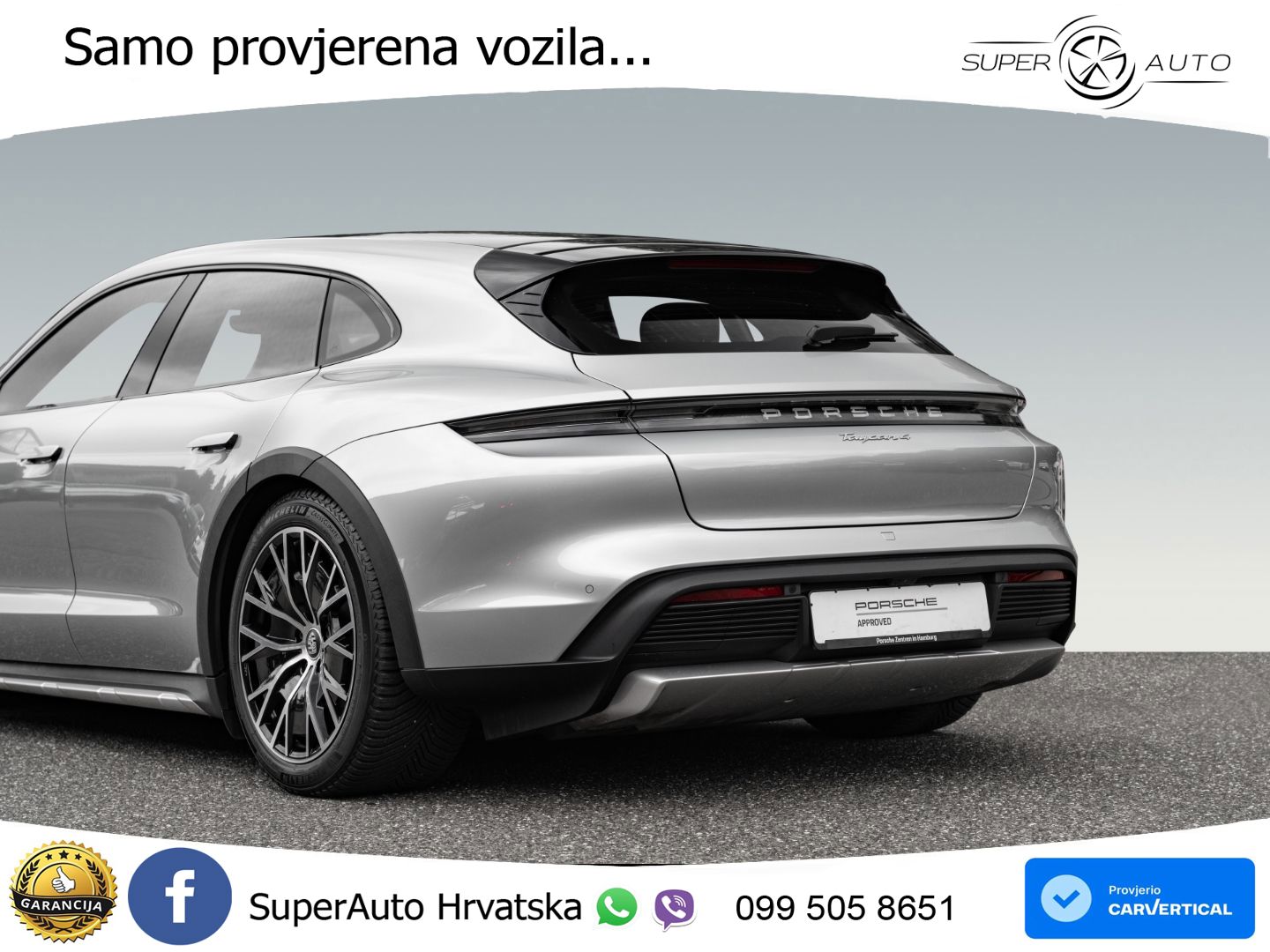 Porsche Taycan Cross Turismo 4 93.4 kWh (476 KS)