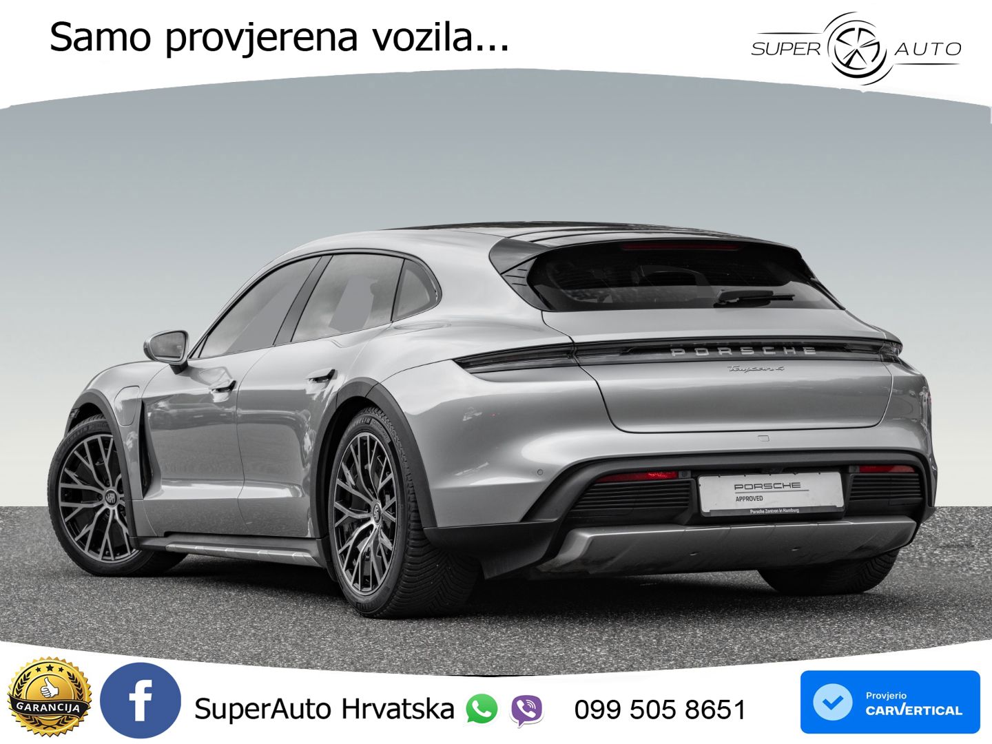 Porsche Taycan Cross Turismo 4 93.4 kWh (476 KS)