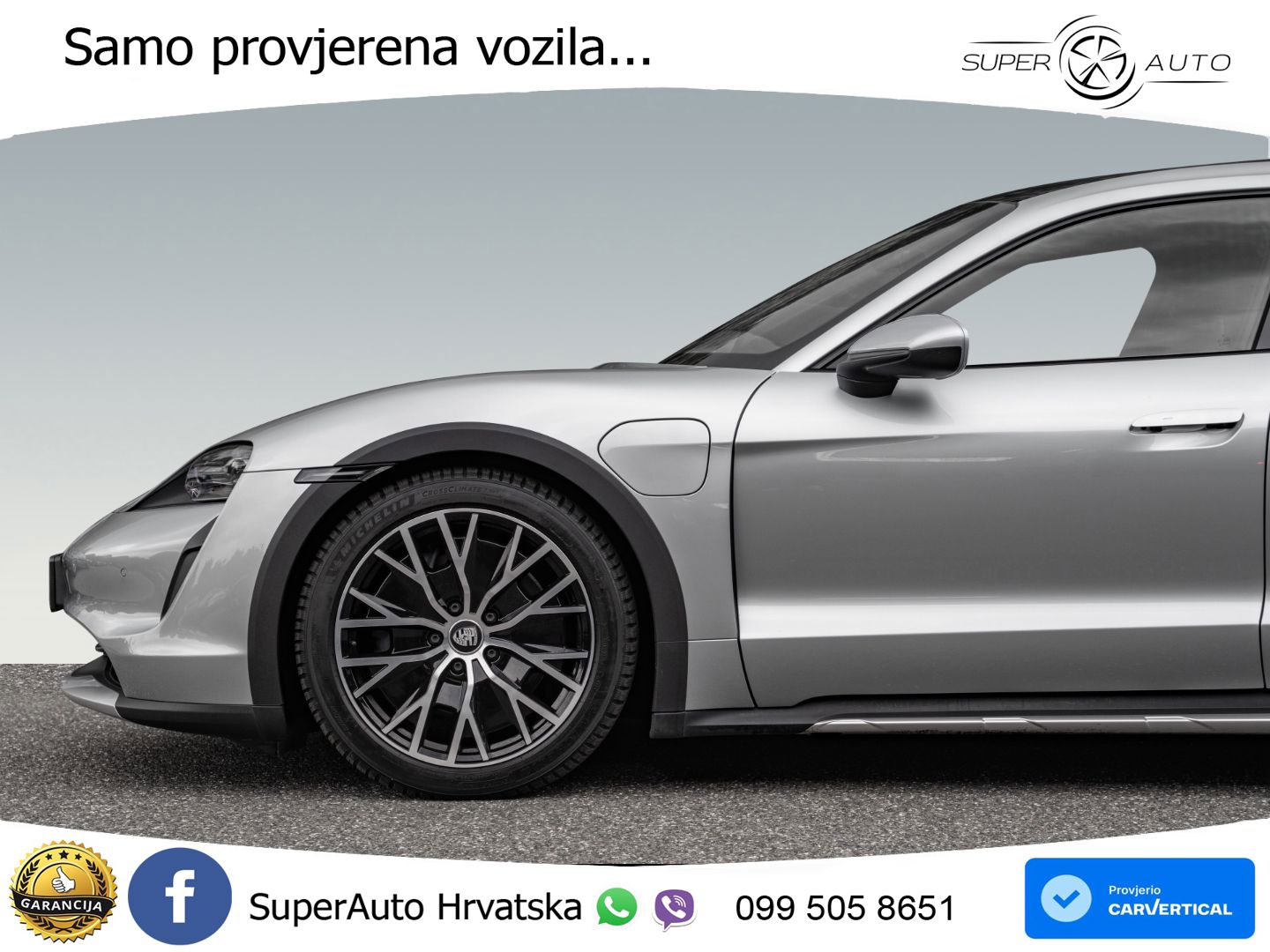 Porsche Taycan Cross Turismo 4 93.4 kWh (476 KS)