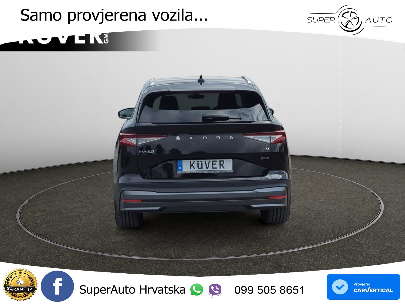 Škoda Enyaq iV 80x 82 kWh (265 KS) AWD