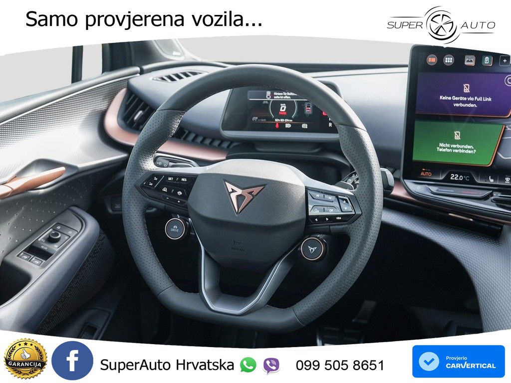 Cupra Tavascan 82 kWh (340 KS)  4WD VZ LED+GR SJED+ACC