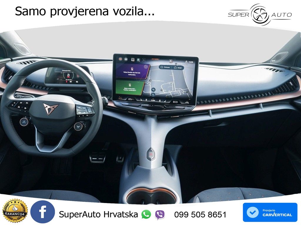 Cupra Tavascan 82 kWh (340 KS)  4WD VZ LED+GR SJED+ACC