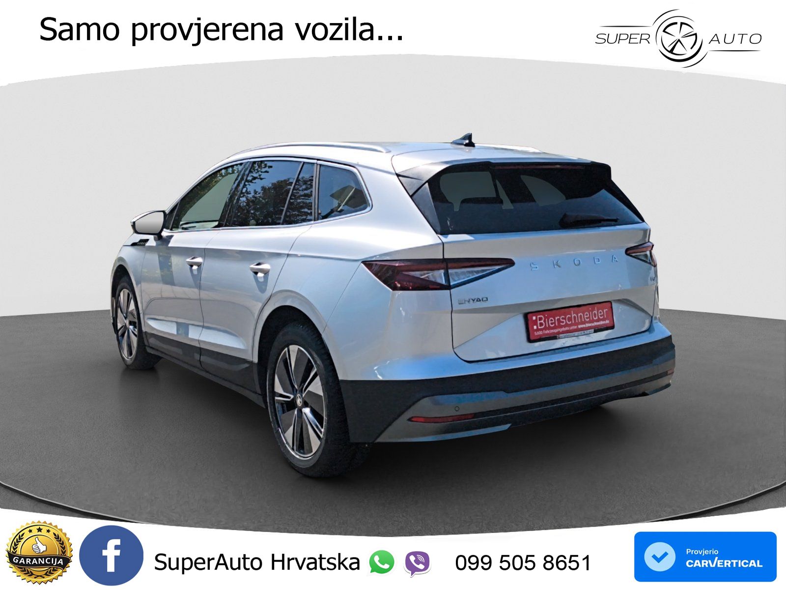 Škoda Enyaq iV 85x 82 kWh (286 KS) AWD