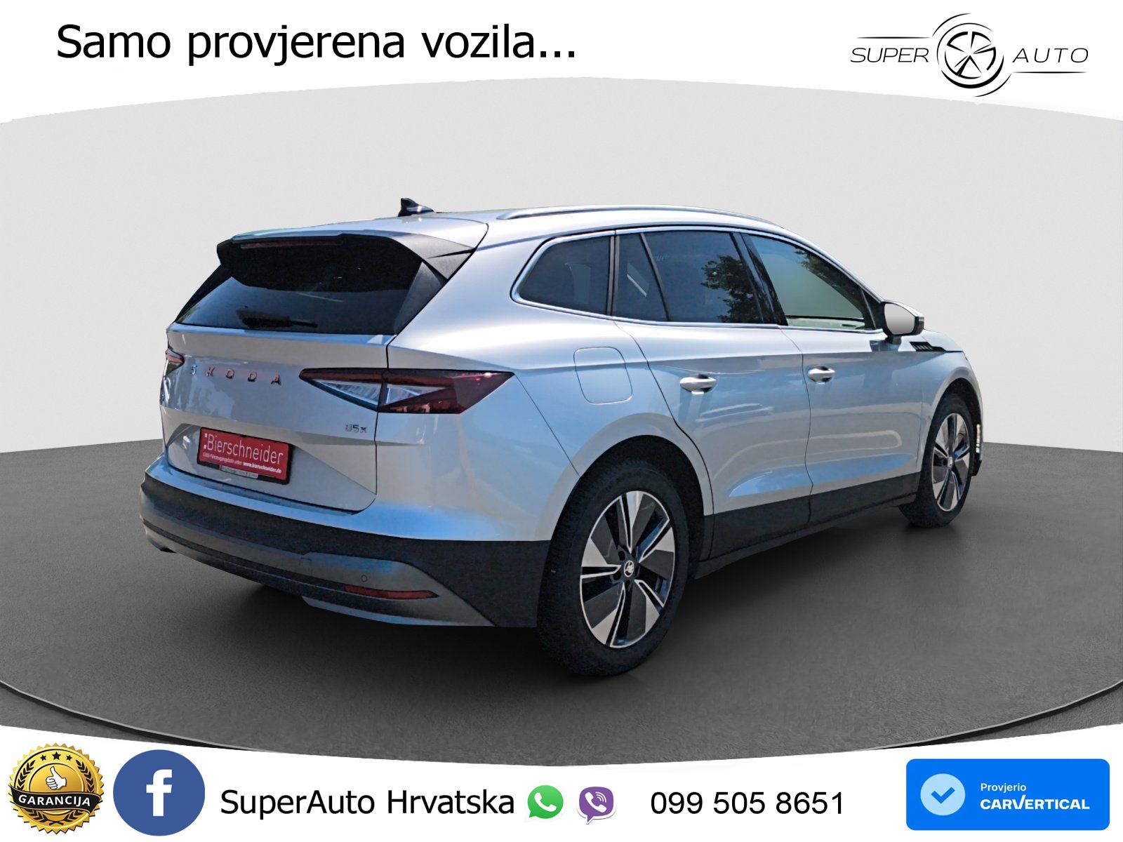 Škoda Enyaq iV 85x 82 kWh (286 KS) AWD
