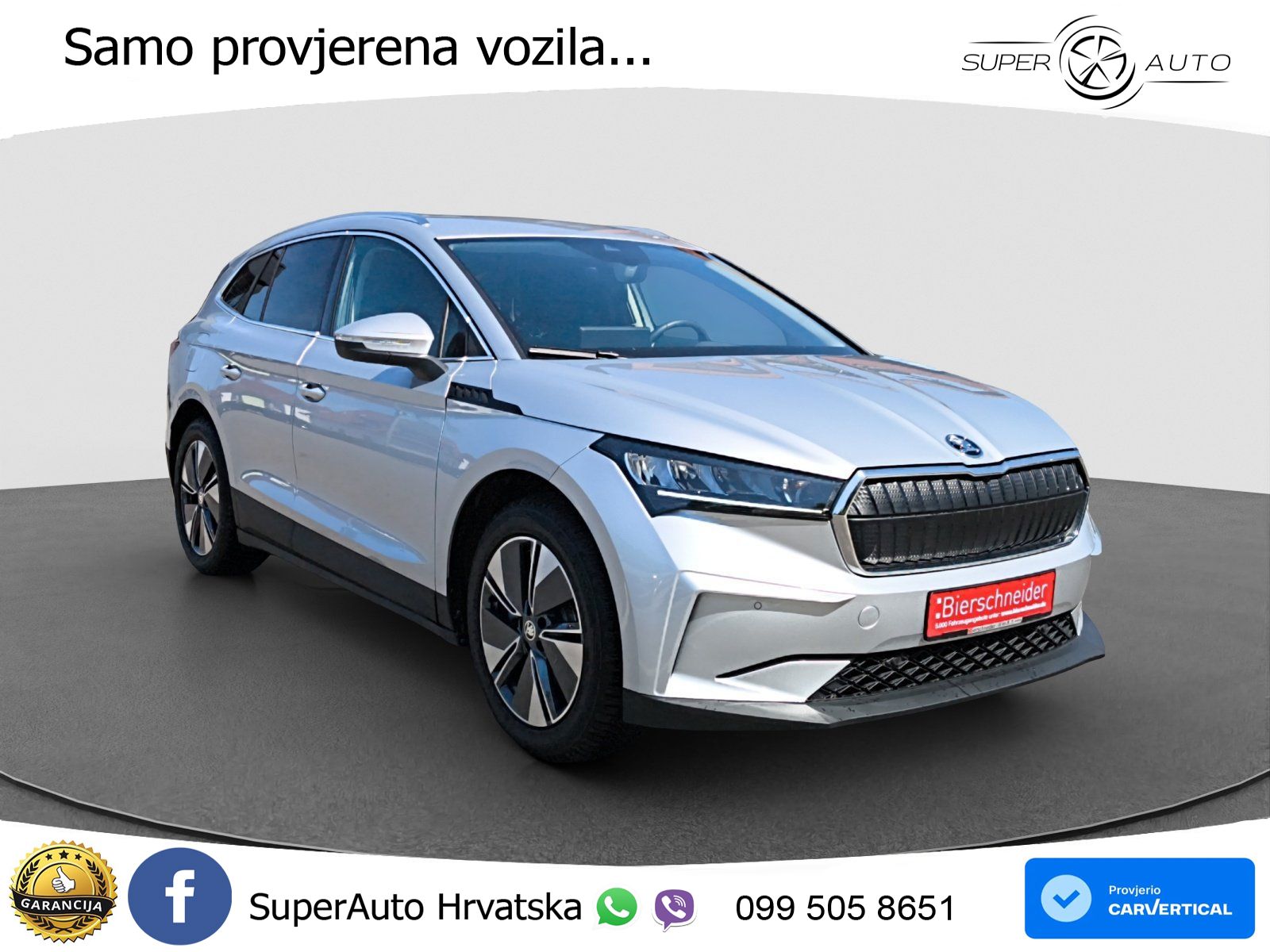 Škoda Enyaq iV 85x 82 kWh (286 KS) AWD
