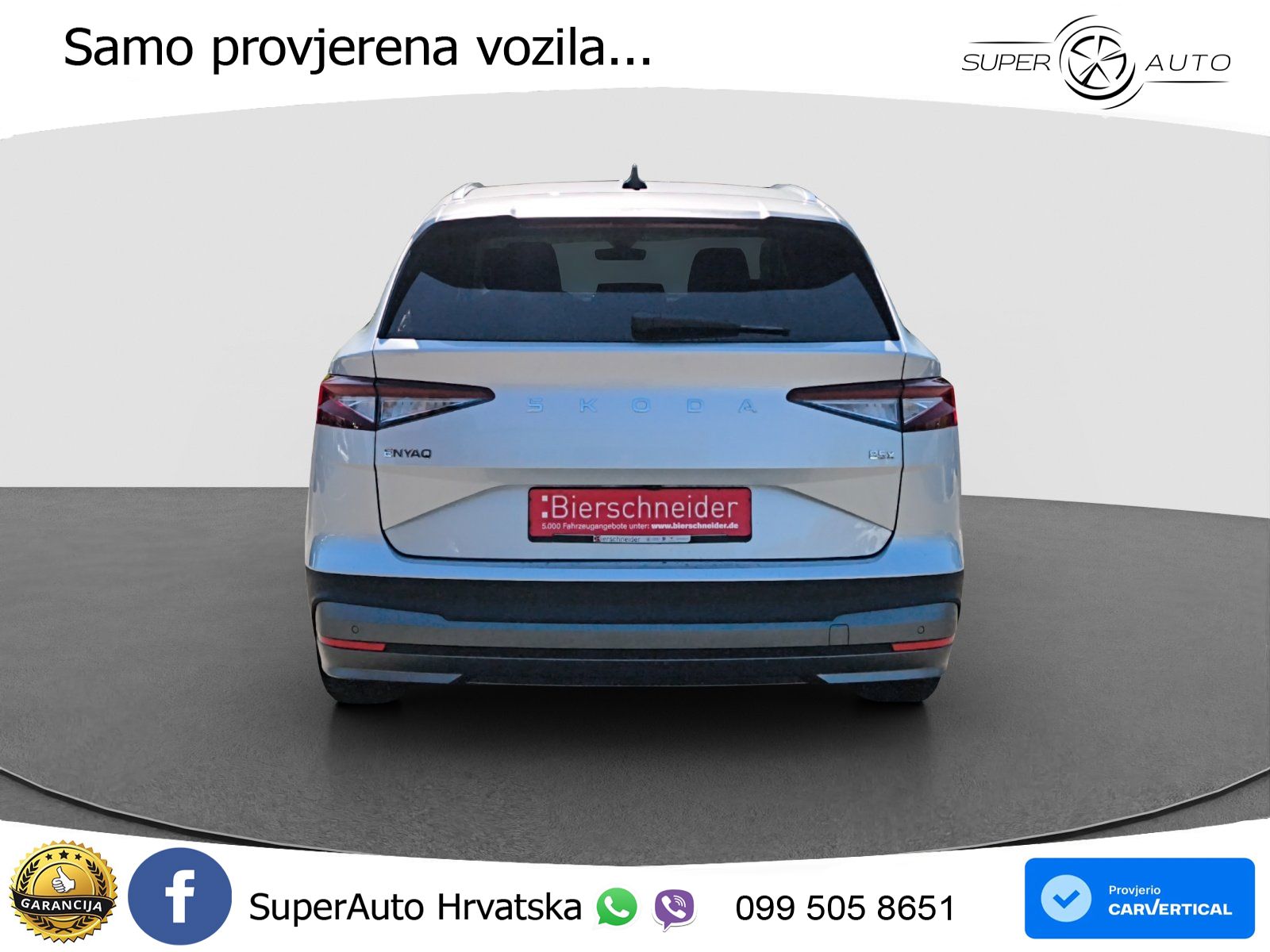Škoda Enyaq iV 85x 82 kWh (286 KS) AWD