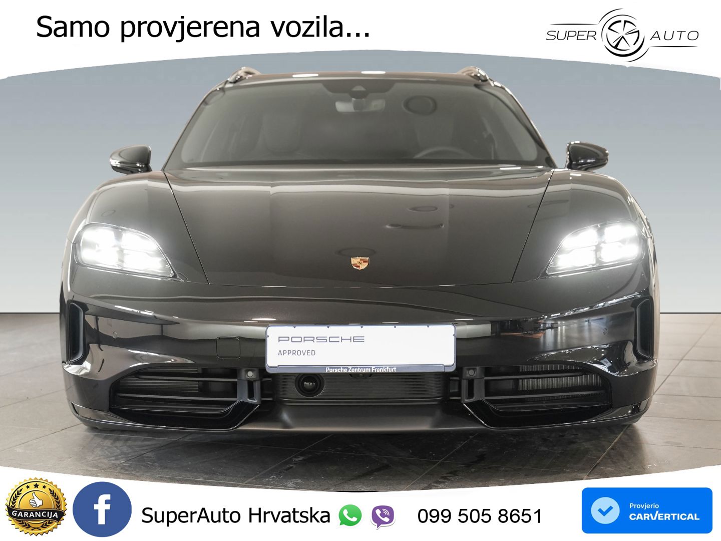 Porsche Taycan Sport Turismo 4S 105 kWh (598 KS)