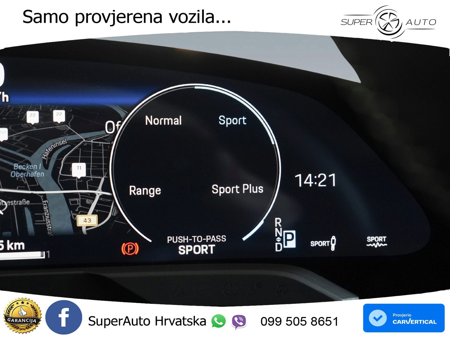 Porsche Taycan Sport Turismo 4S 105 kWh (598 KS)