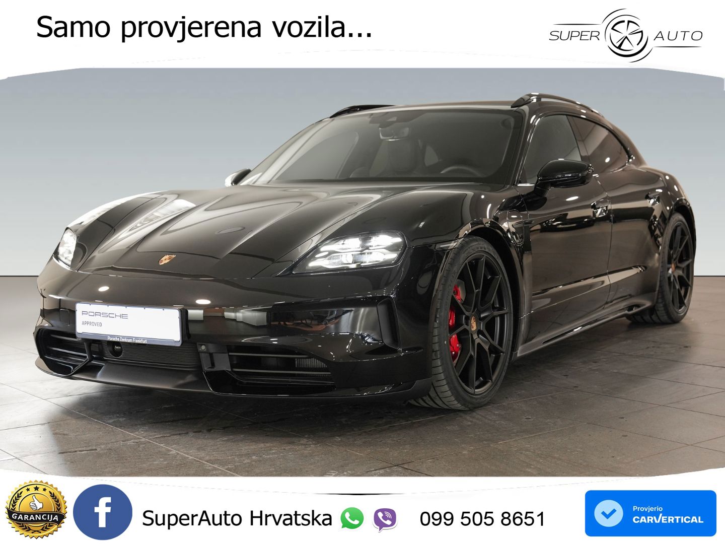 Porsche Taycan Sport Turismo 4S 105 kWh (598 KS)