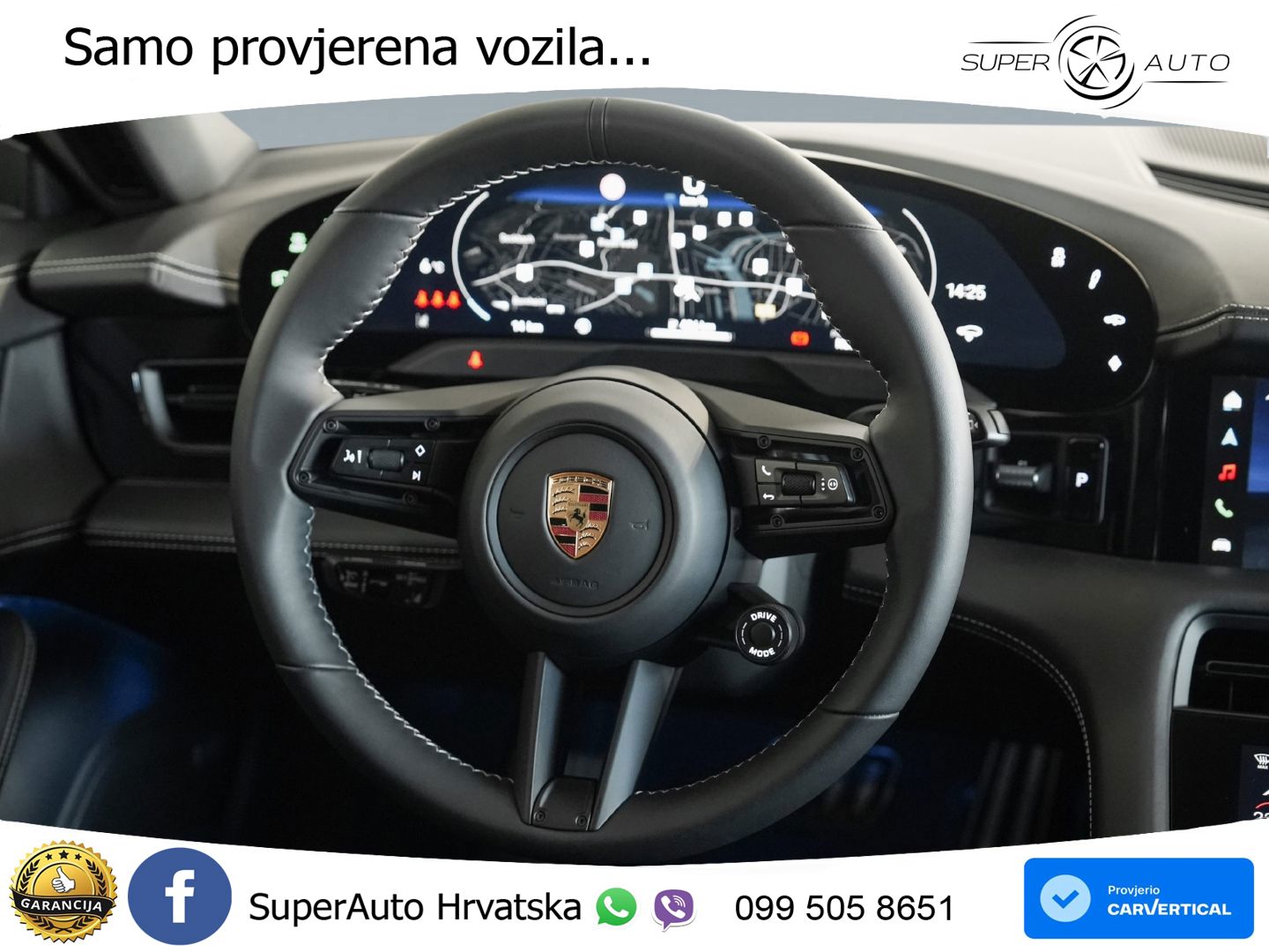 Porsche Taycan Sport Turismo 4S 105 kWh (598 KS)