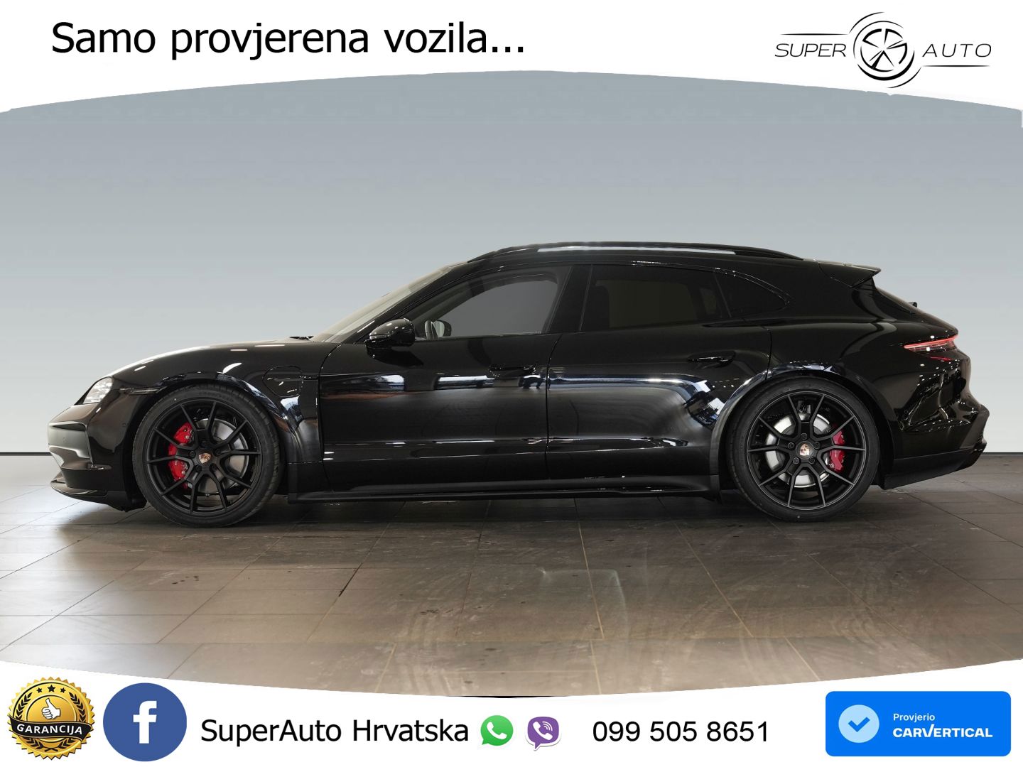 Porsche Taycan Sport Turismo 4S 105 kWh (598 KS)