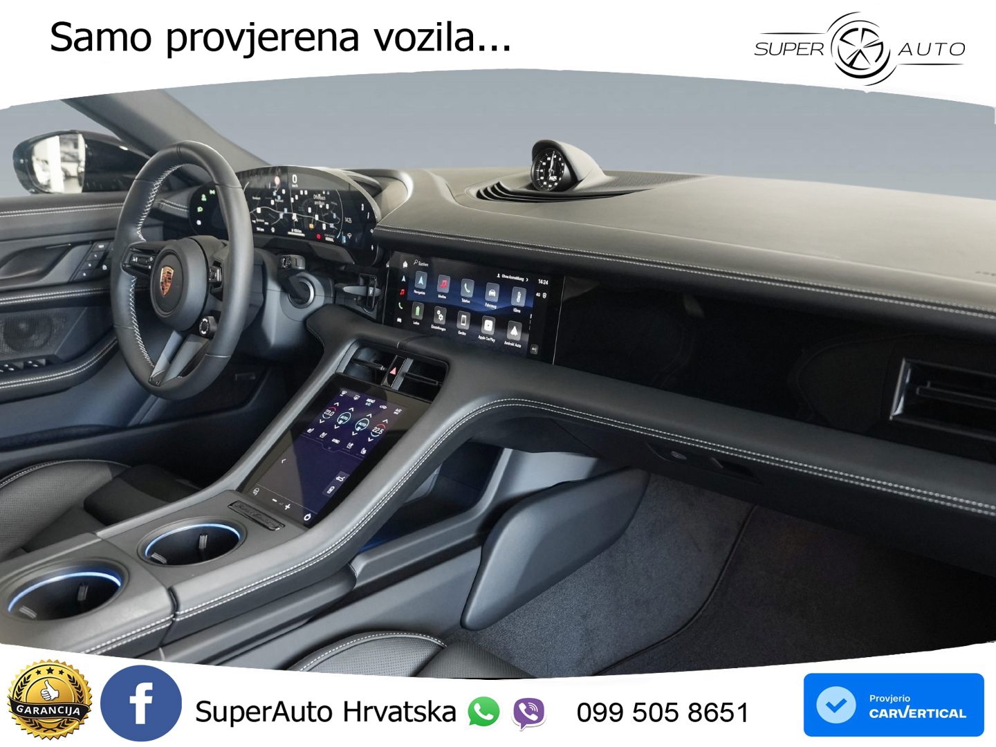 Porsche Taycan Sport Turismo 4S 105 kWh (598 KS)