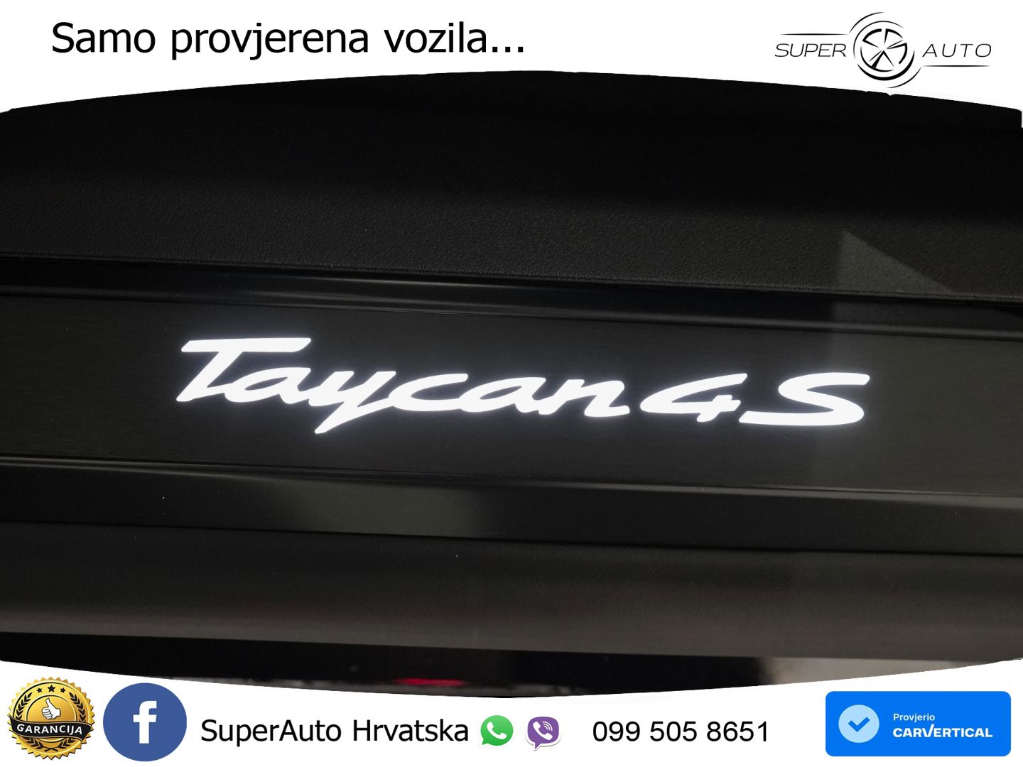 Porsche Taycan Sport Turismo 4S 105 kWh (598 KS)