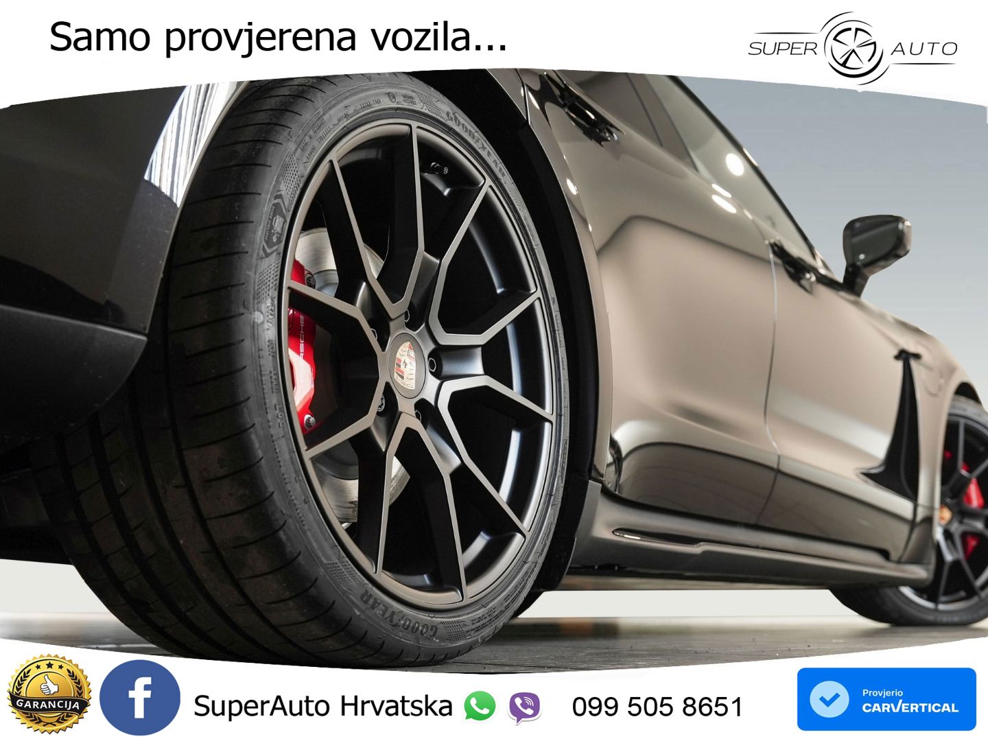 Porsche Taycan Sport Turismo 4S 105 kWh (598 KS)