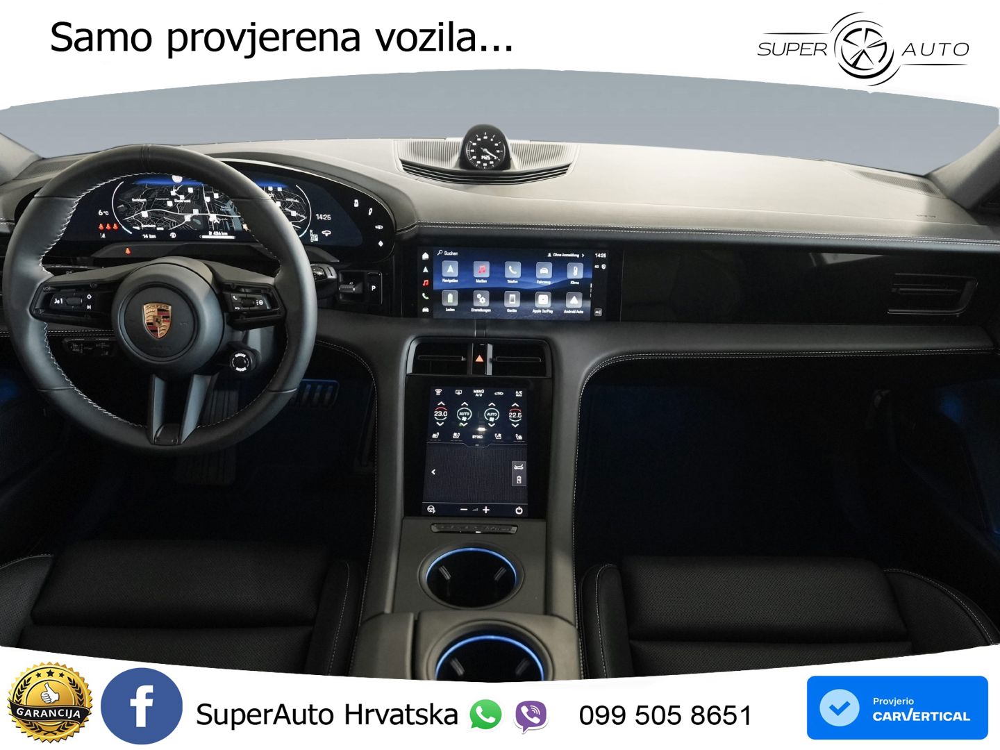 Porsche Taycan Sport Turismo 4S 105 kWh (598 KS)