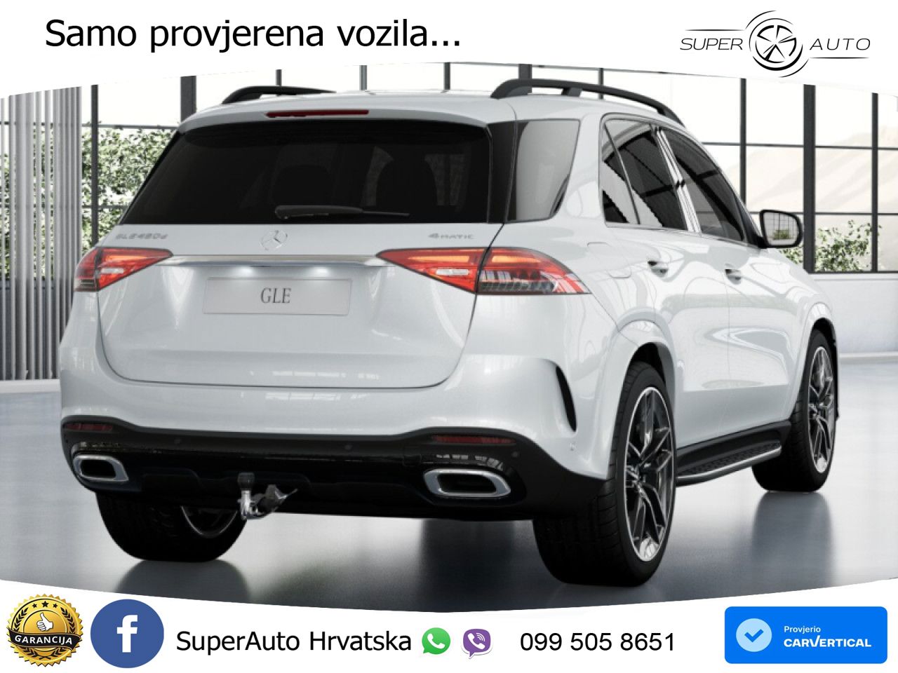 Mercedes GLE 450d (367 KS) EQ Boost 4MATIC 9G-TRONIC AMG LED+GR SJED+ACC
