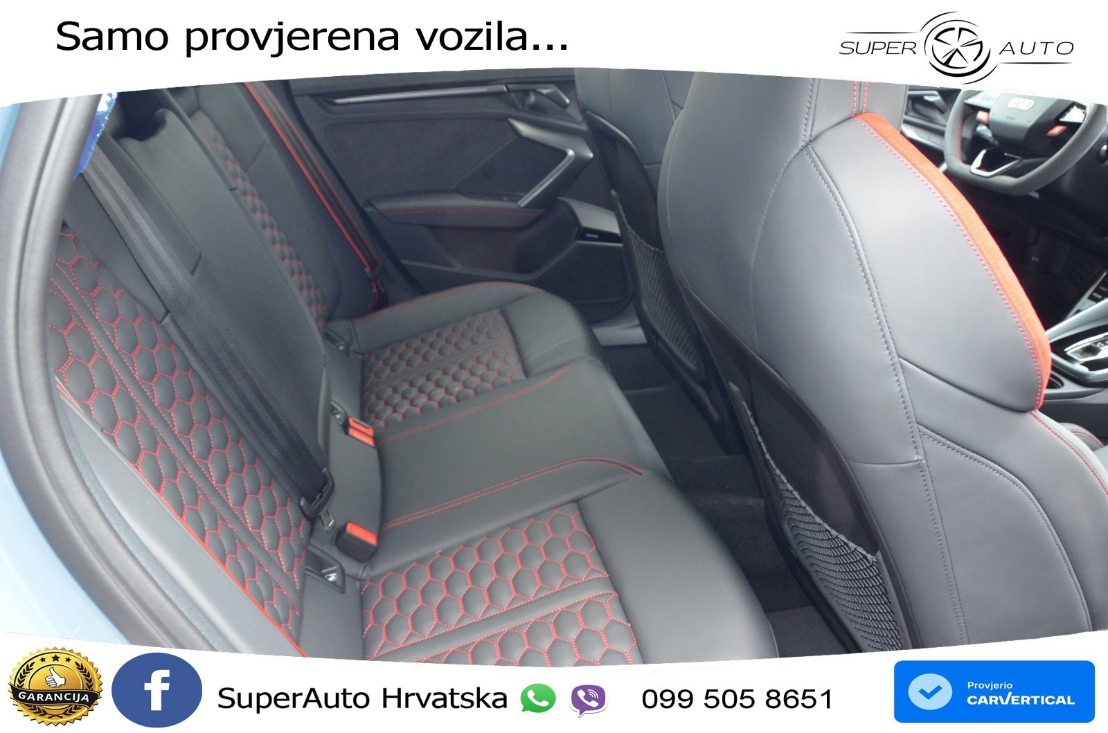 Audi RS3 Sedan 2.5 TFSI (400 KS) quattro S tronic LED+GR SJED+ACC