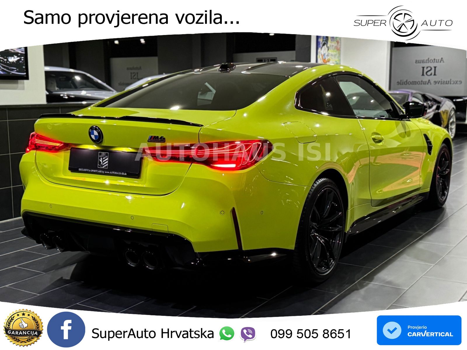 BMW M4 Competition 3.0 (510 KS) Steptronic