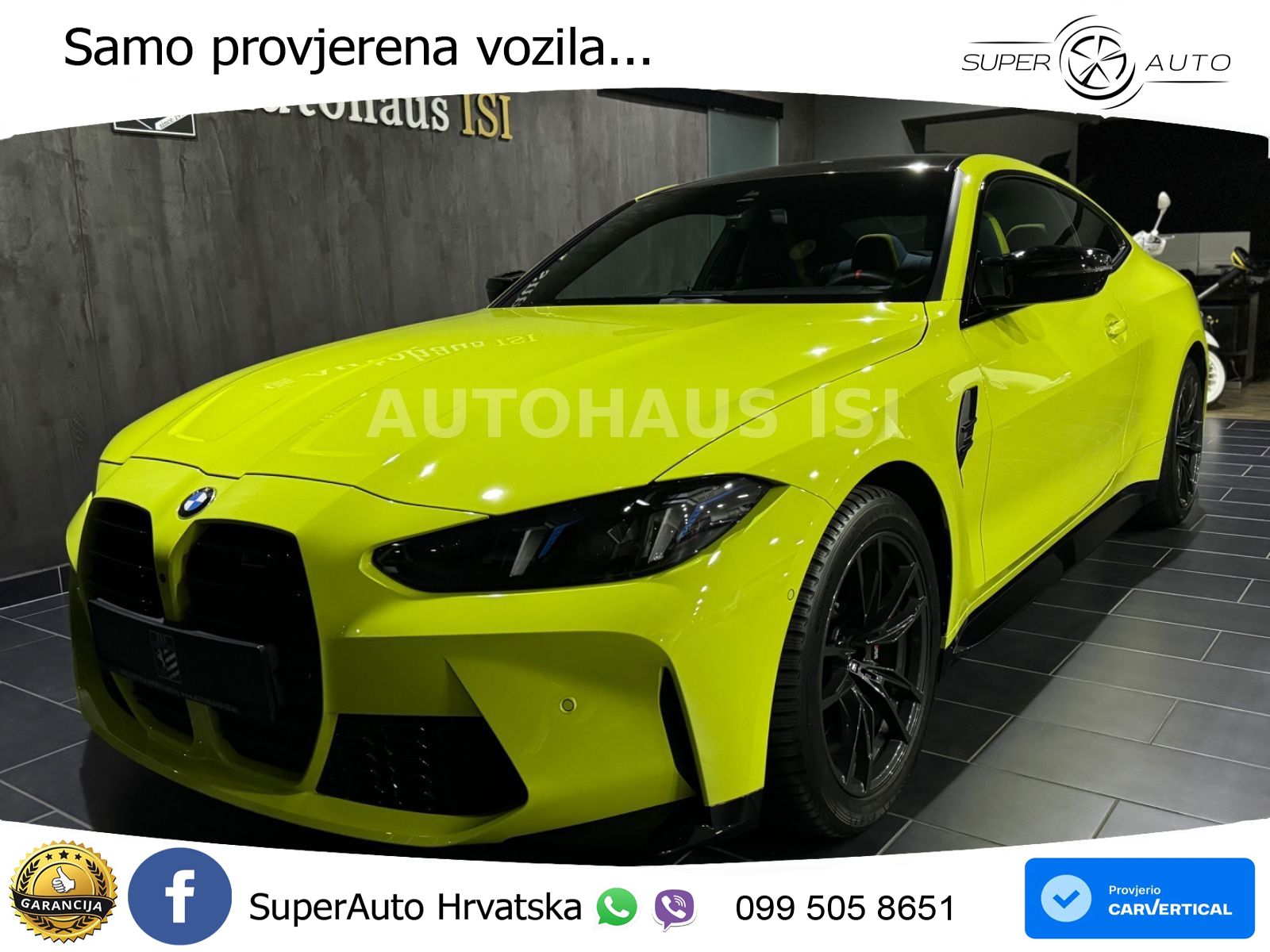 BMW M4 Competition 3.0 (510 KS) Steptronic