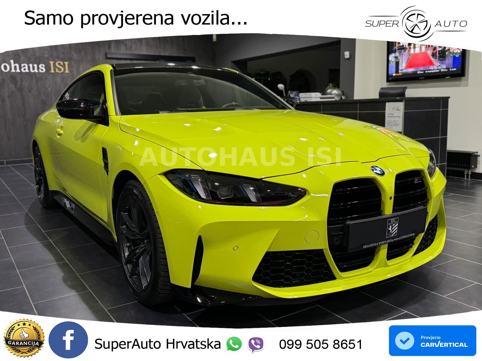 BMW M4 Competition 3.0 (510 KS) Steptronic