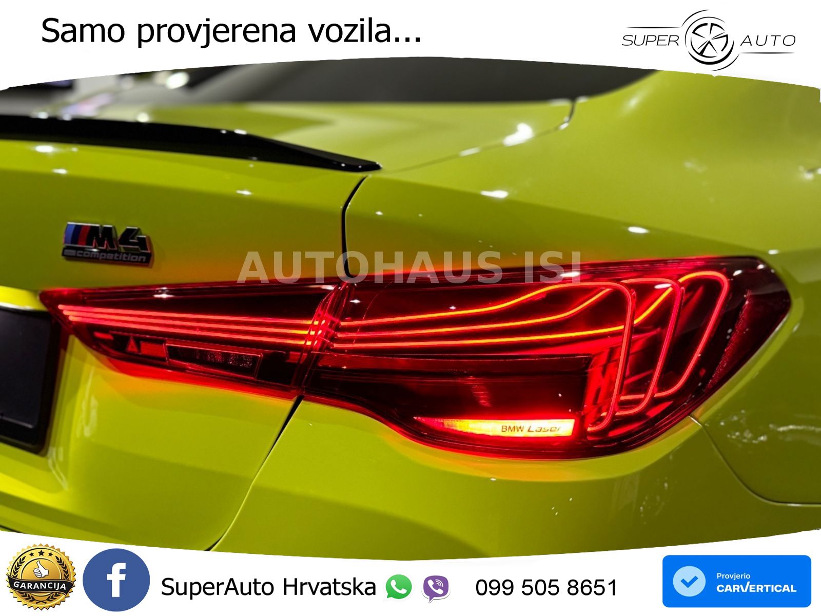BMW M4 Competition 3.0 (510 KS) Steptronic