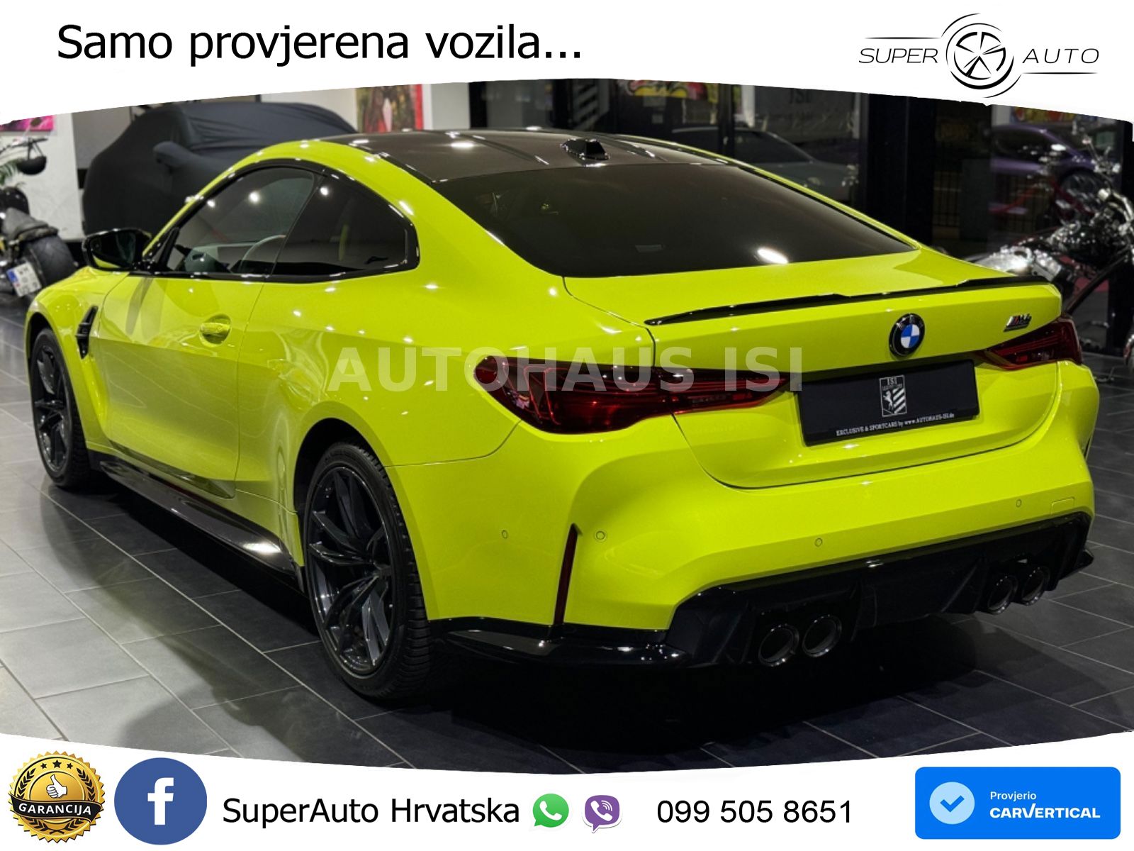BMW M4 Competition 3.0 (510 KS) Steptronic