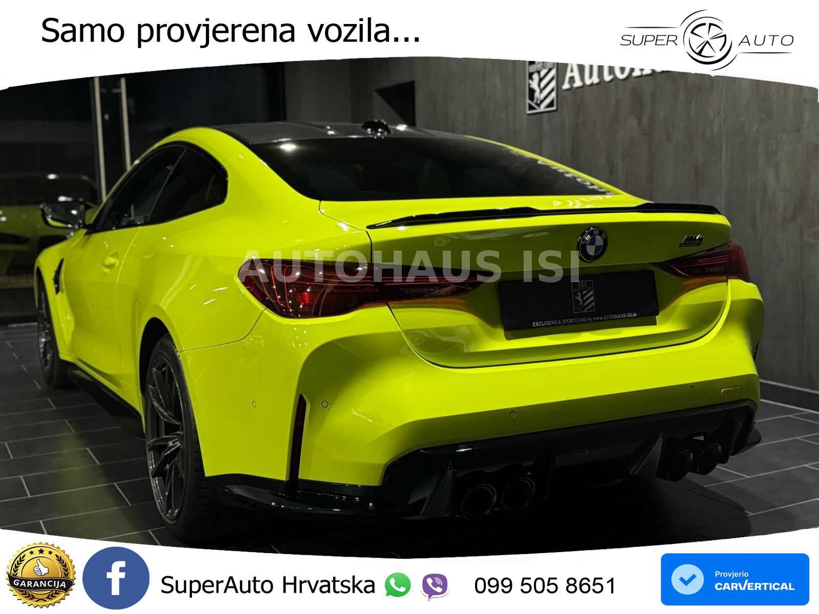 BMW M4 Competition 3.0 (510 KS) Steptronic