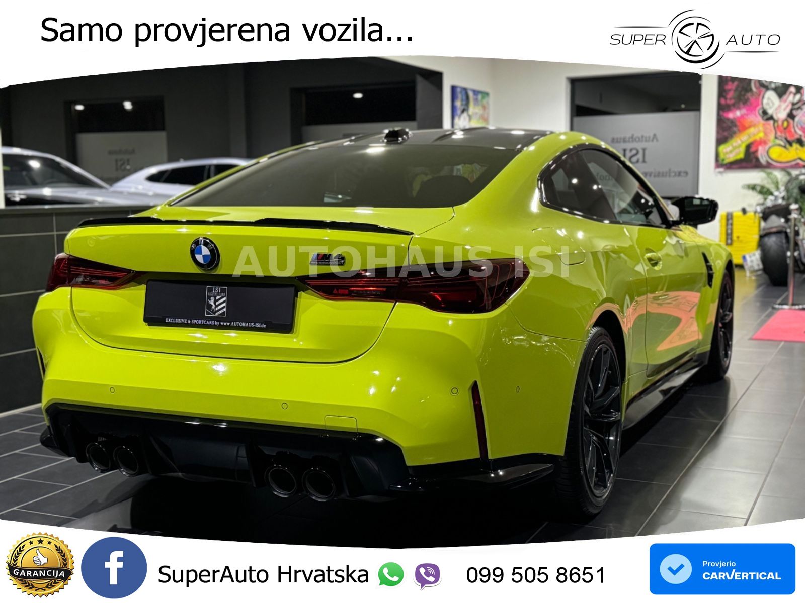 BMW M4 Competition 3.0 (510 KS) Steptronic