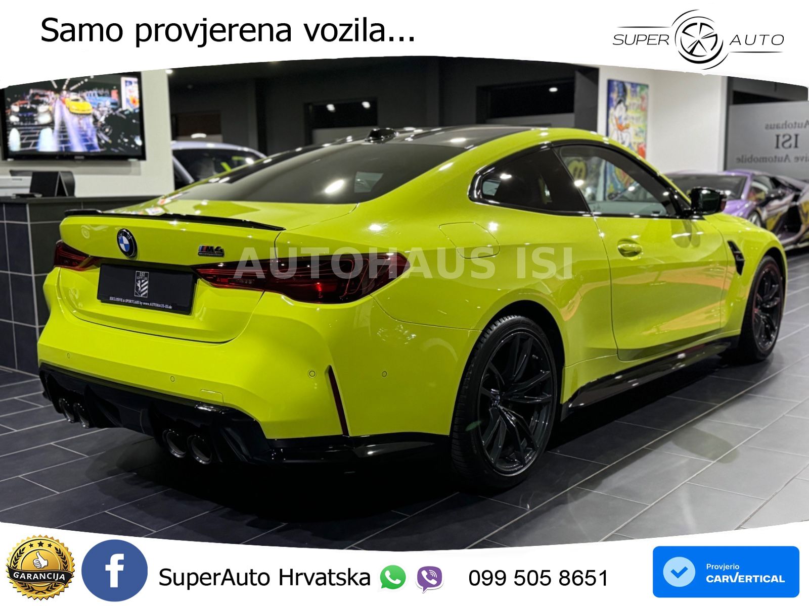 BMW M4 Competition 3.0 (510 KS) Steptronic