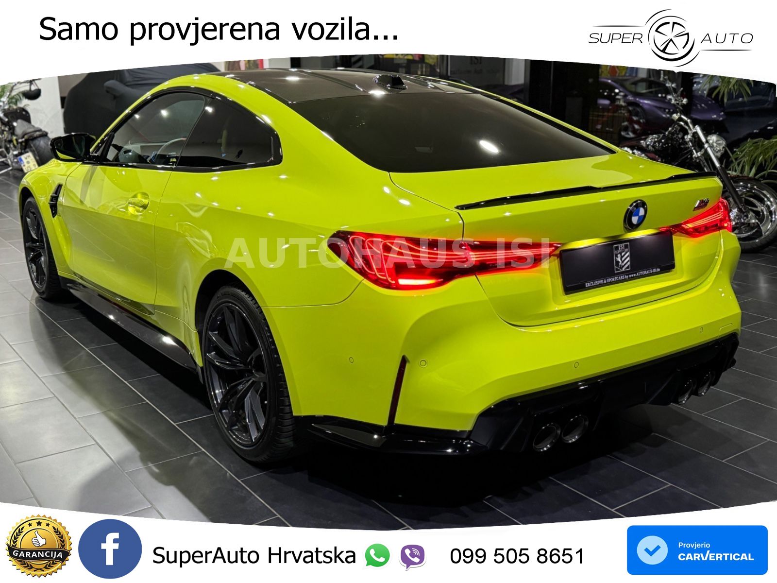 BMW M4 Competition 3.0 (510 KS) Steptronic