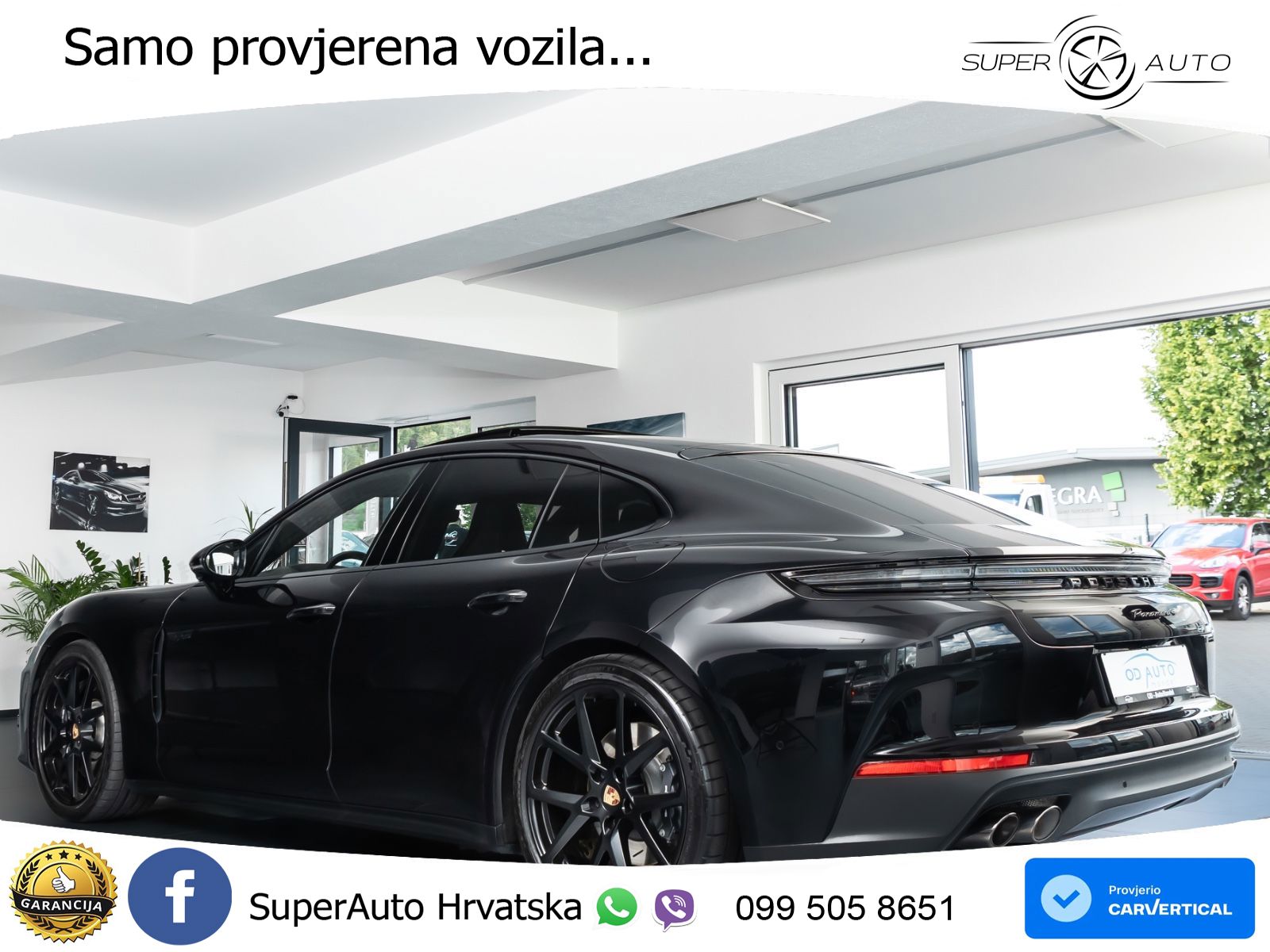 Porsche Panamera 4 2.9 V6 (470 KS) E-Hybrid PDK ACC+HEAD+4xGR SJED+360+PANO