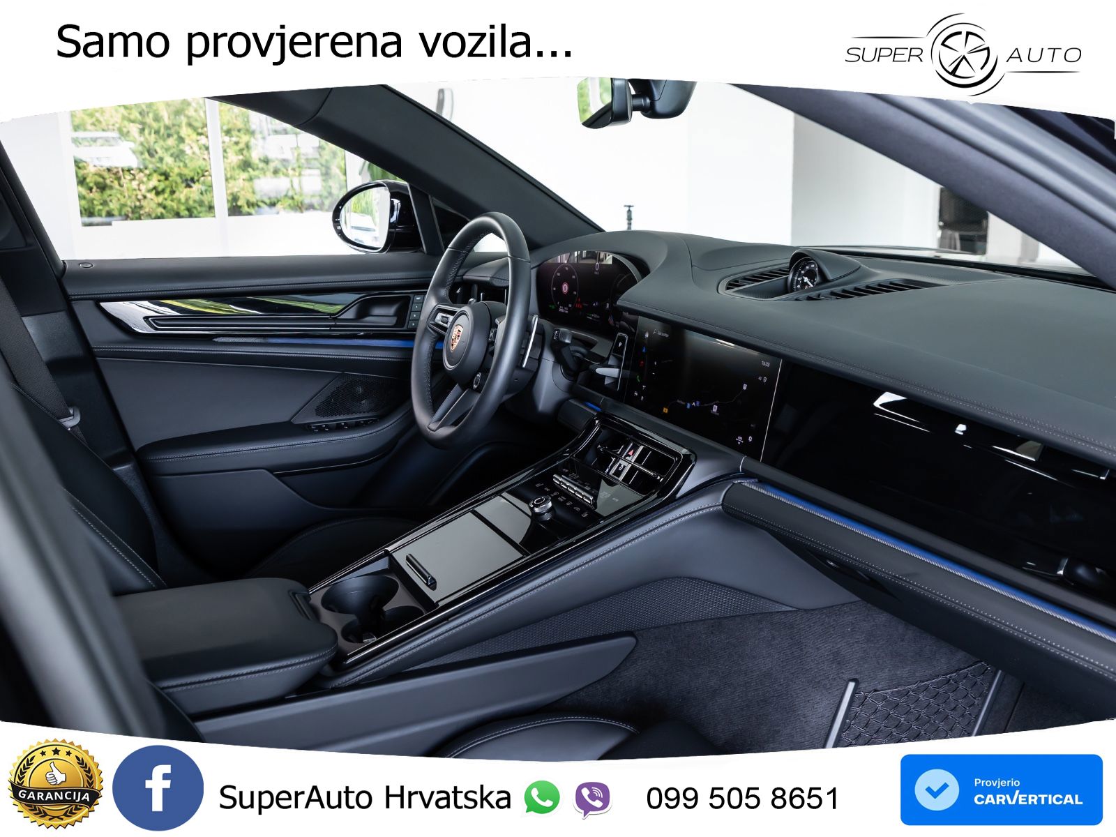 Porsche Panamera 4 2.9 V6 (470 KS) E-Hybrid PDK ACC+HEAD+4xGR SJED+360+PANO