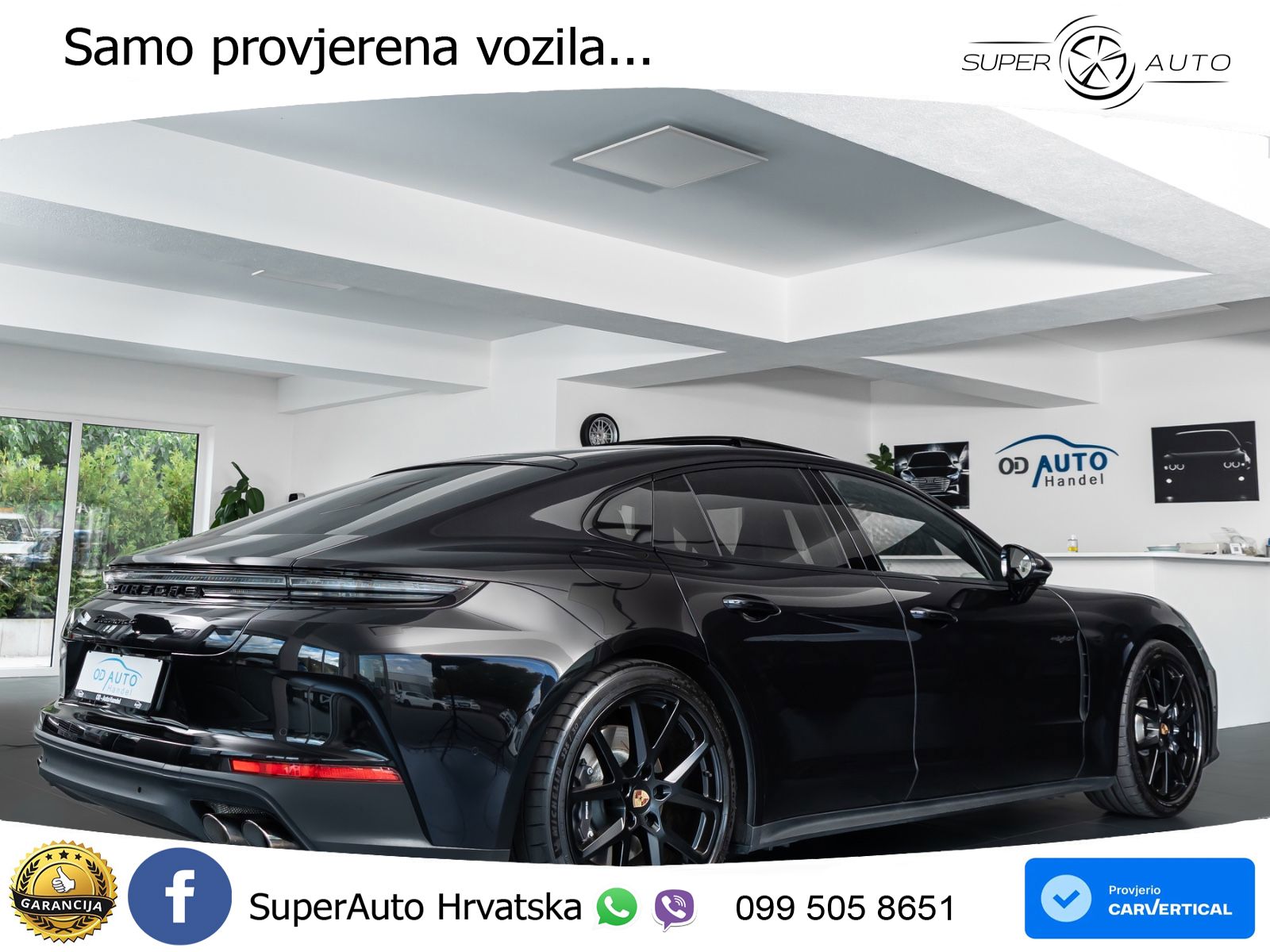 Porsche Panamera 4 2.9 V6 (470 KS) E-Hybrid PDK ACC+HEAD+4xGR SJED+360+PANO