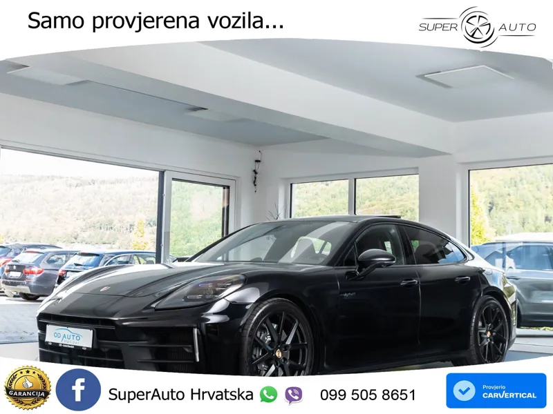 Porsche Panamera 4 2.9 V6 (470 KS) E-Hybrid PDK ACC+HEAD+4xGR SJED+360+PANO