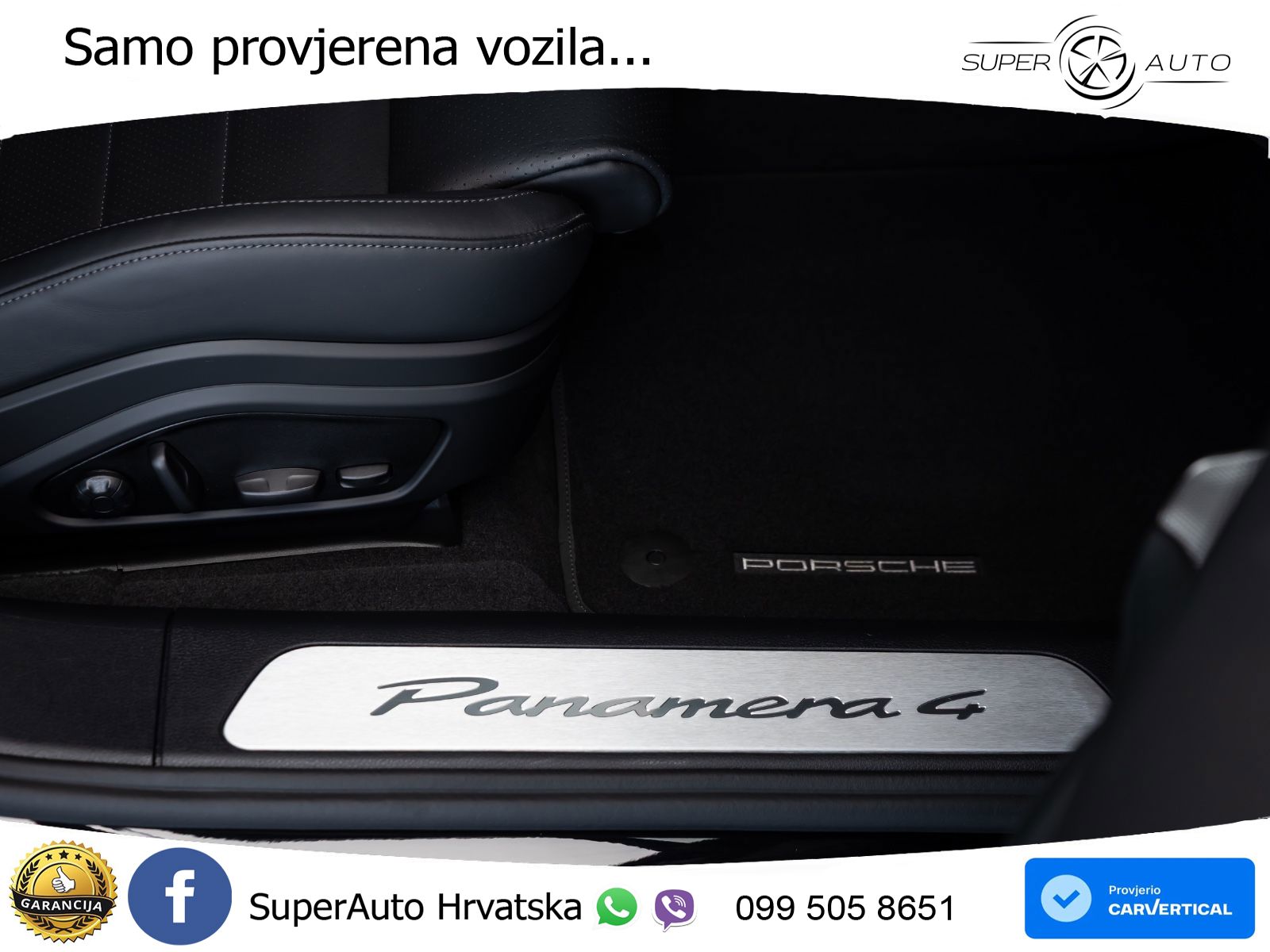 Porsche Panamera 4 2.9 V6 (470 KS) E-Hybrid PDK ACC+HEAD+4xGR SJED+360+PANO