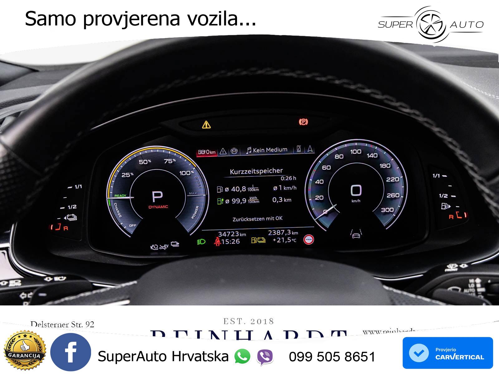 Audi Q8 55 TFSIe V6 (394 KS) quattro Tiptronic