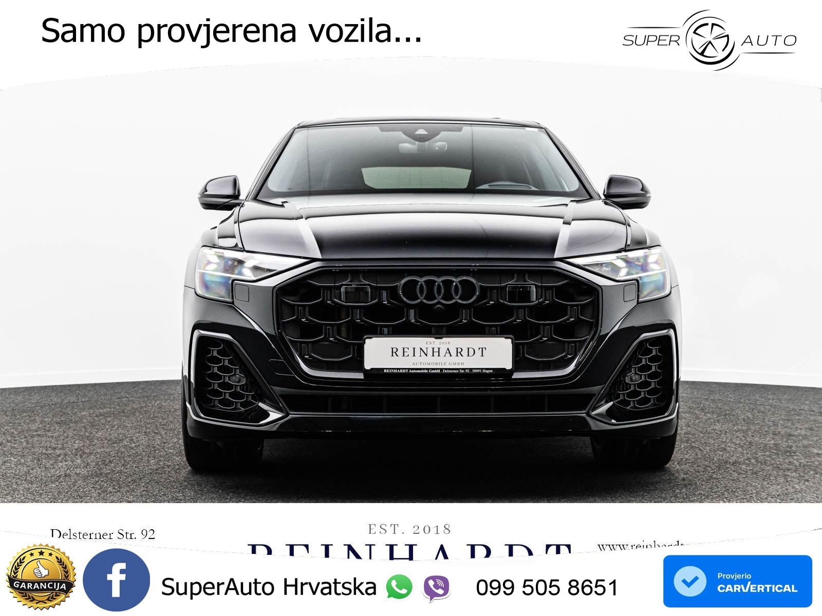 Audi Q8 55 TFSIe V6 (394 KS) quattro Tiptronic