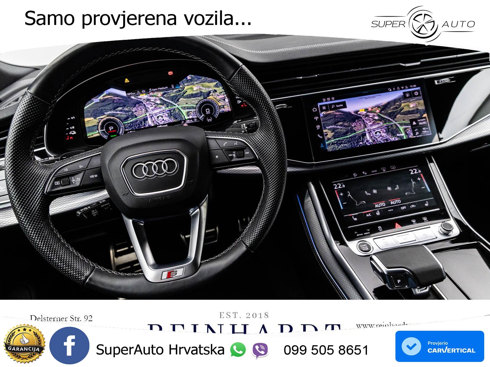 Audi Q8 55 TFSIe V6 (394 KS) quattro Tiptronic
