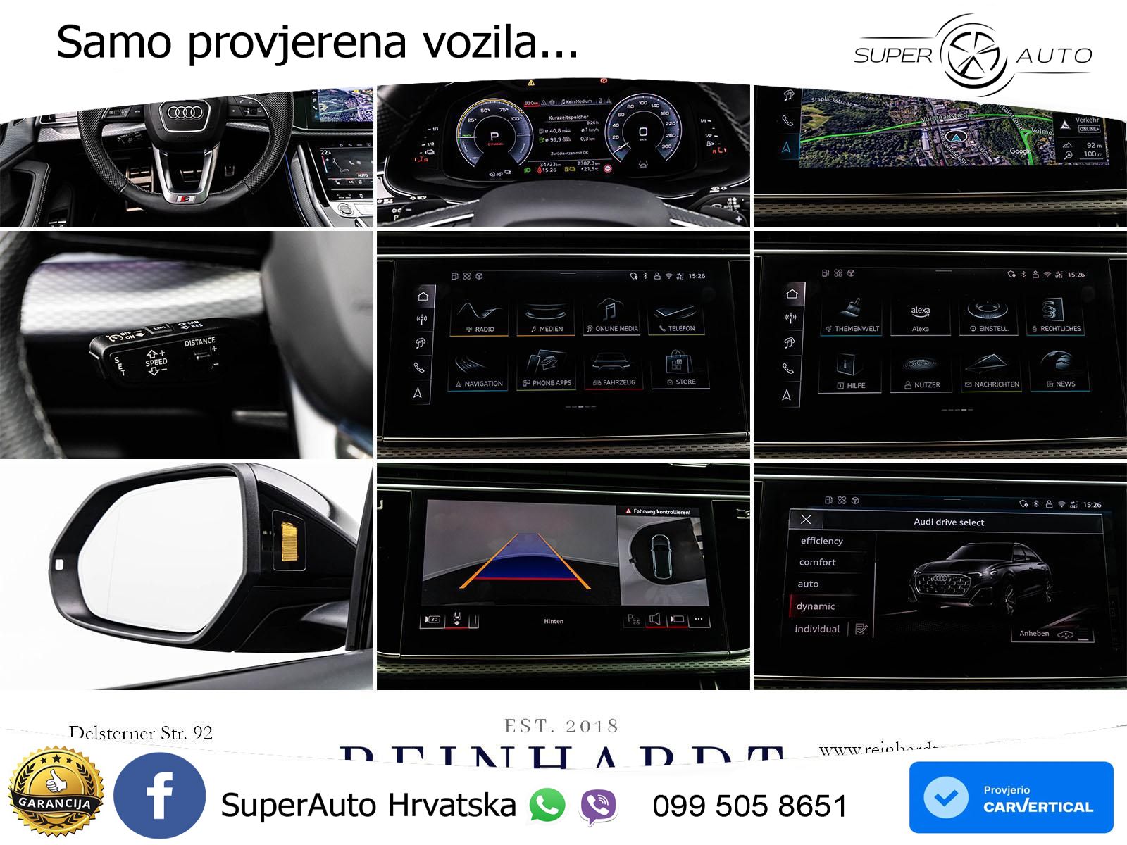 Audi Q8 55 TFSIe V6 (394 KS) quattro Tiptronic