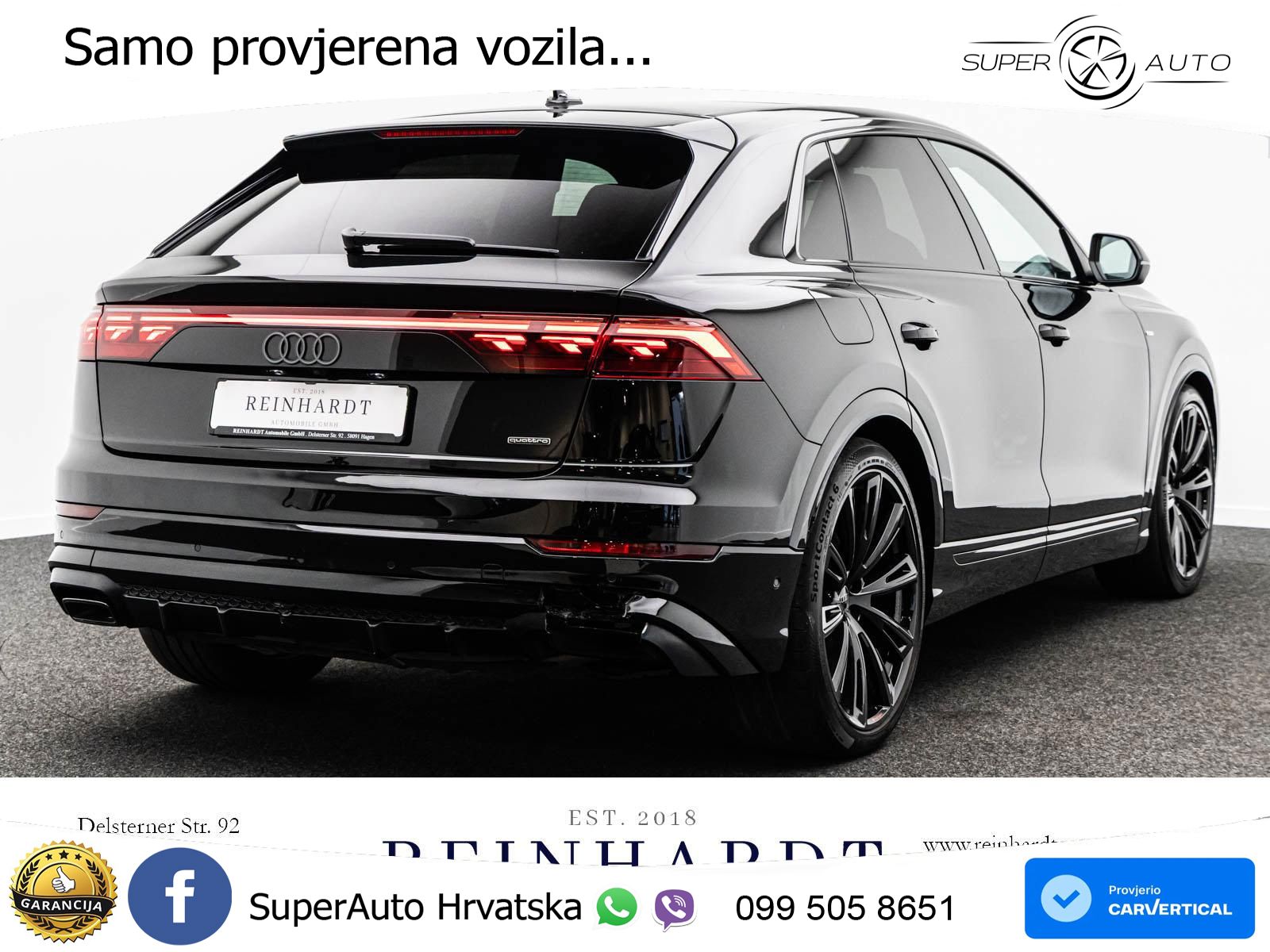 Audi Q8 55 TFSIe V6 (394 KS) quattro Tiptronic