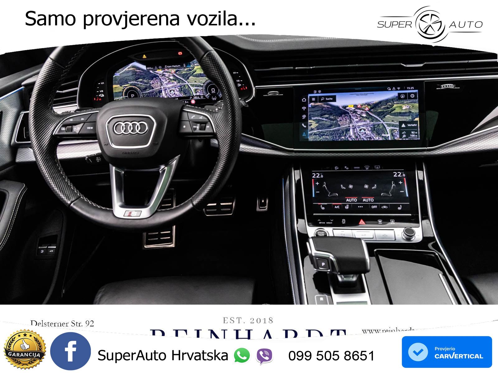 Audi Q8 55 TFSIe V6 (394 KS) quattro Tiptronic