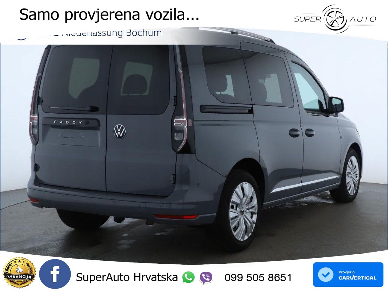 VW Caddy 122 KS LED+GR SJED+ACC
