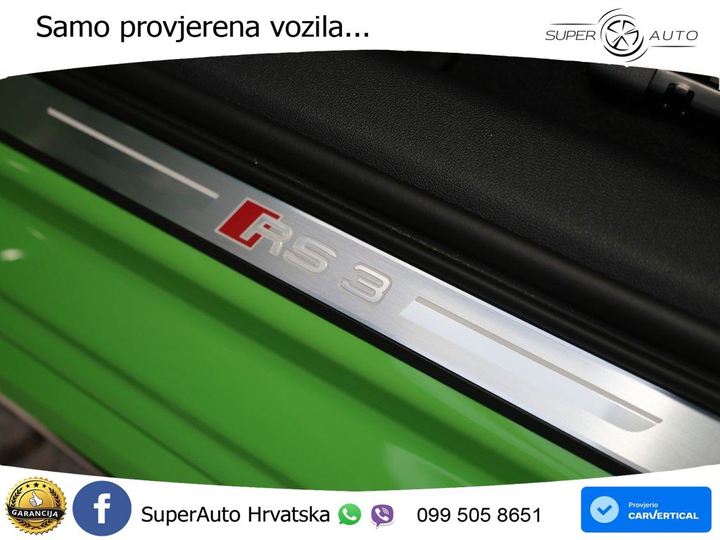 Audi RS3 Sportback 2.5 TFSI (400 KS) quattro S tronic LED+GR SJED+ACC