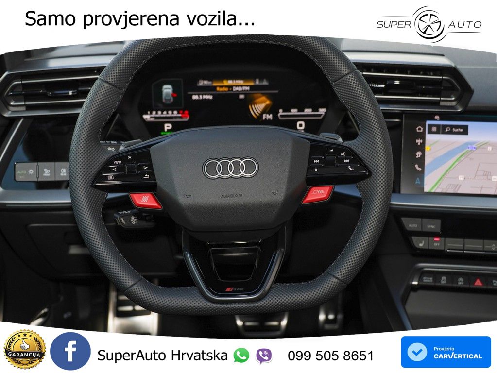 Audi RS3 Sportback 2.5 TFSI (400 KS) quattro S tronic LED+GR SJED+ACC