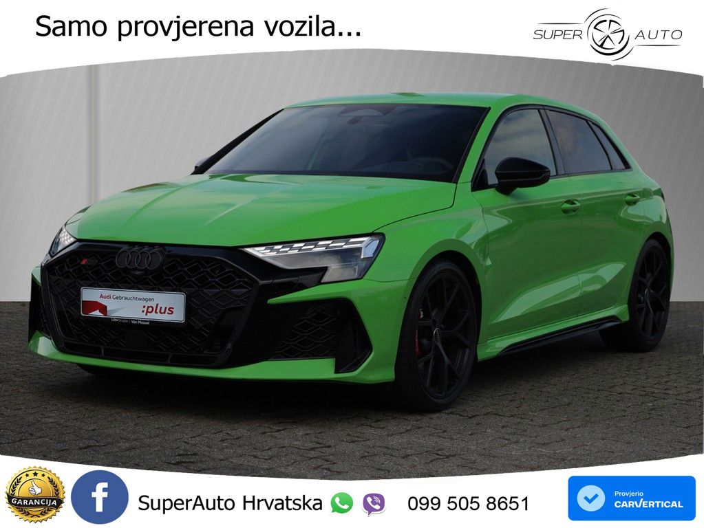 Audi RS3 Sportback 2.5 TFSI (400 KS) quattro S tronic LED+GR SJED+ACC