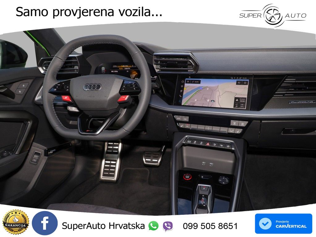 Audi RS3 Sportback 2.5 TFSI (400 KS) quattro S tronic LED+GR SJED+ACC